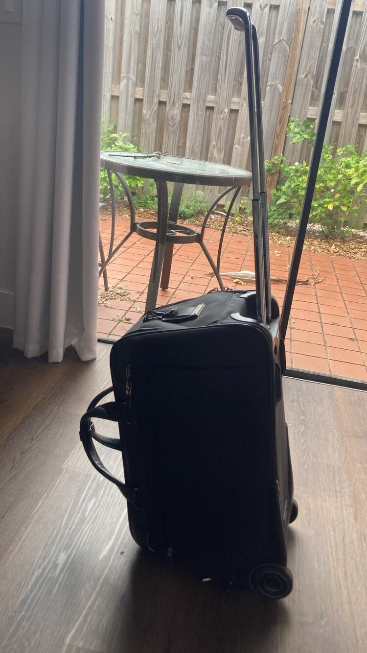 TUMI Mint Arrive Rockford Wheeled Duffle Business Travel Carry-On Bag MSRP $1360
